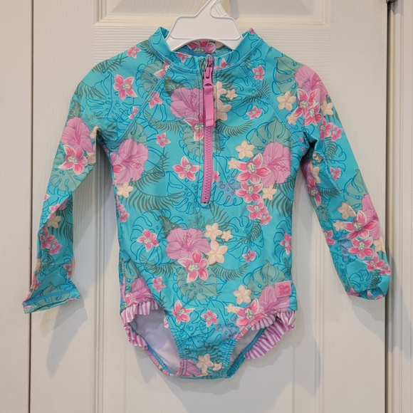 Ruffle Butts Other - Ruffle Butts Long Sleeve Swimsuit 1E8